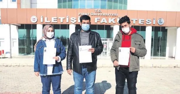 Ailecek sınava girdiler