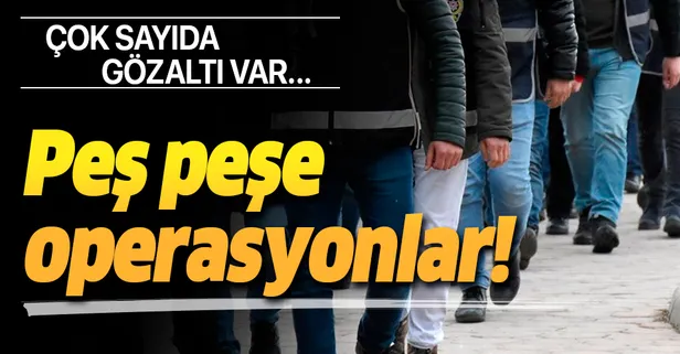 Son dakika: İzmir ve Konya merkezli FETÖ operasyonları! 154 gözaltı kararı