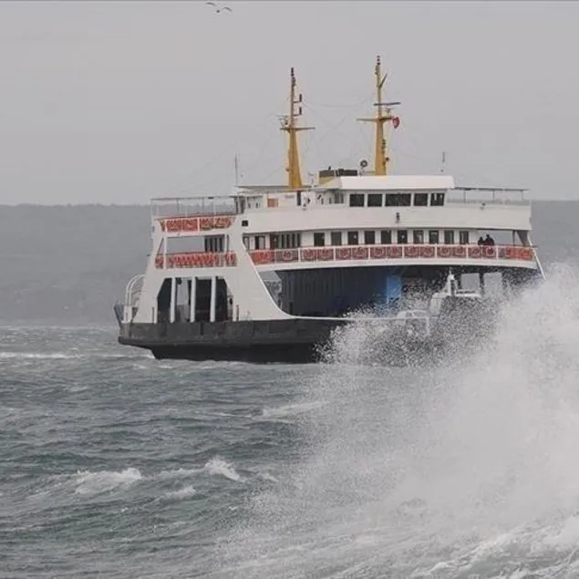 Gökçeada’da feribot seferi iptali