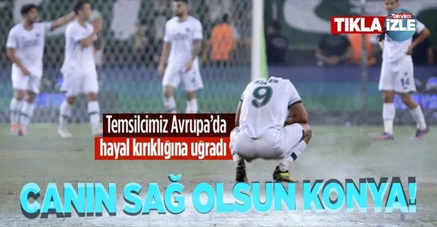 ÖZET | Konyaspor hayal kırıklığına uğradı! 4 gollü mağlubiyet