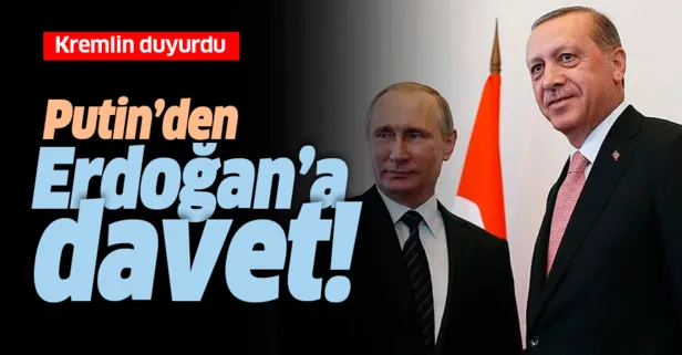 Son Dakika: Rusya lideri Putin, Başkan Erdoğan’ı Moskova’ya davet etti