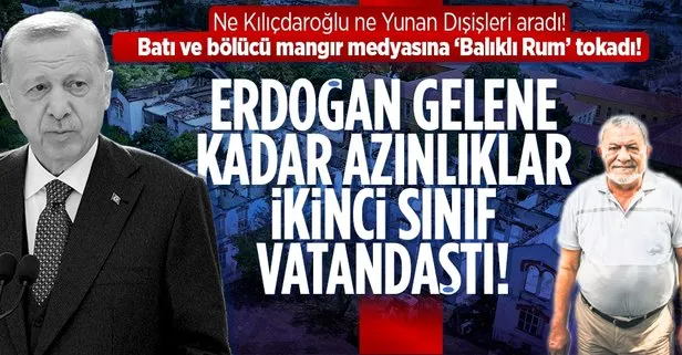Balıklı Rum Hastanesi Vakfı Başkanı Konstantin Yuvanidis’ten Başkan Erdoğan’a övgü dolu sözler!