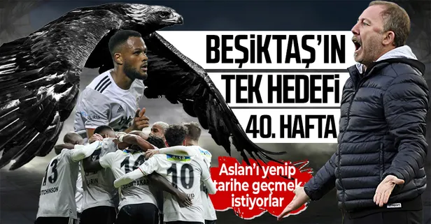 Beşiktaş şampiyonluk için kenetlendi: Türk Telekom stadı'nda tarihe geçmek istiyor