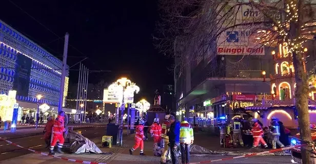 Almanya Magdeburg'da ne oldu? Almanya noel pazarına saldırı mı düzenlendi?