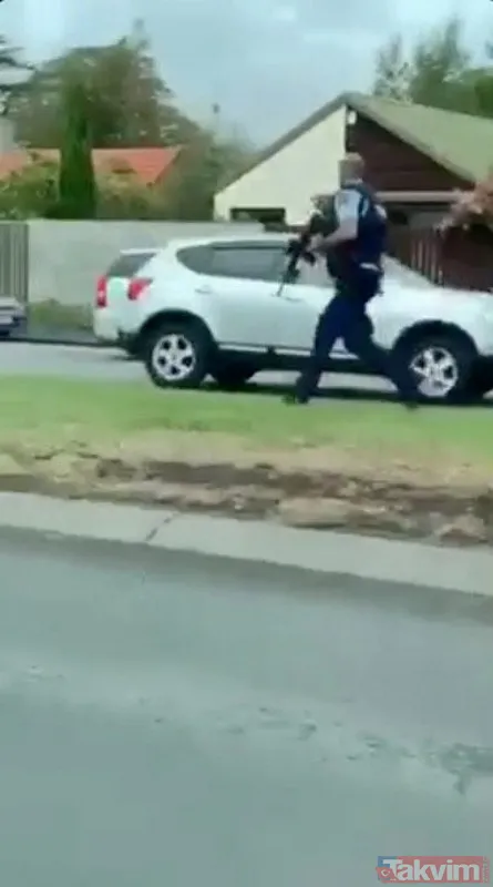 Yeni Zelanda'da camiye korkunç saldırı! Kan donduran görüntüler - 6