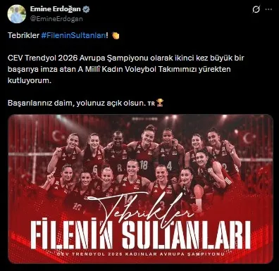 Filenin Sultanları yine Avrupa şampiyonu! Türkiye İtalya'yı 3-2 yendi-9