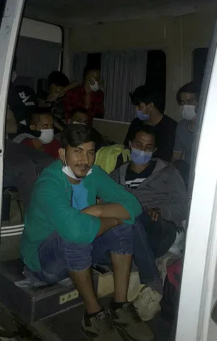 Tekirdağ'da göçmen operasyonu