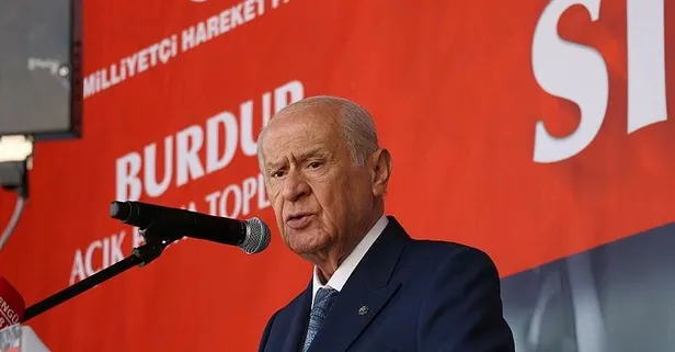 Son dakika: Burdur'da terör ittifakına son uyarı! MHP lideri Devlet Bahçeli: Kefenlerinizi ya da sarı torbaları alıp gelin