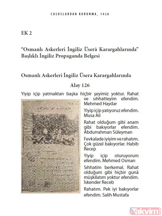Yıllar önce basıldı yeniden yayınlandı: Casuslardan korunma! İngiliz propagandası 97 yıllık raporda! - 8