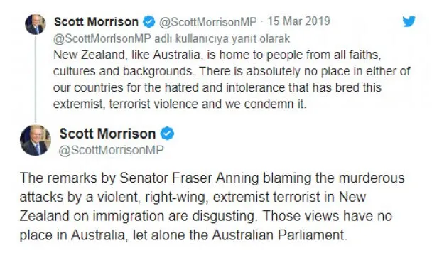 İslam düşmanı Avustralyalı ırkçı senatöre 'yumurtalı' protesto-3