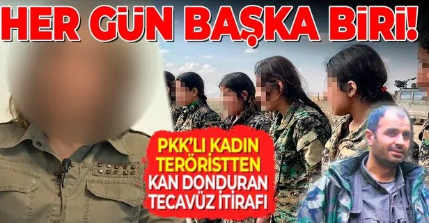 SON DAKİKA: Terör örgütü PKK’dan kaçan kadın teröristten kan donduran itiraflar: Tecavüz edip ölümle tehdit ettiler