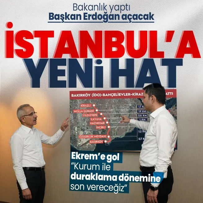İstanbula yeni metro! Açılışı Başkan Erdoğan yapacak: Kayaşehir-Bakırköy arası 39 dakika olacak