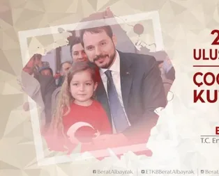 Bakan Albayrak’tan 23 Nisan mesajı