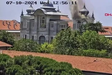 Sağlık Bilimleri Üniversitesi'nde yangın!
