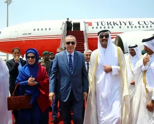 Katar halkı Erdoğan’ın gelişini kutluyor
