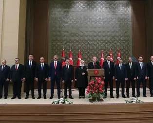 Yeni kabine açıklandı! İşte yeni sistemin ilk kabinesi! Kabinede kimler var? İsim isim tam liste