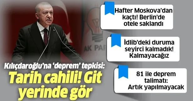 Son dakika: Başkan Erdoğan’dan Kılıçdaroğlu’na tokat gibi deprem yanıtı: Tarih cahili! Git yerinde gör
