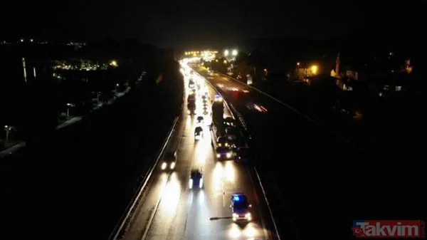 Sapanca'da TEM'i kilitleyen kaza! 5 araç birbirine girdi - 10