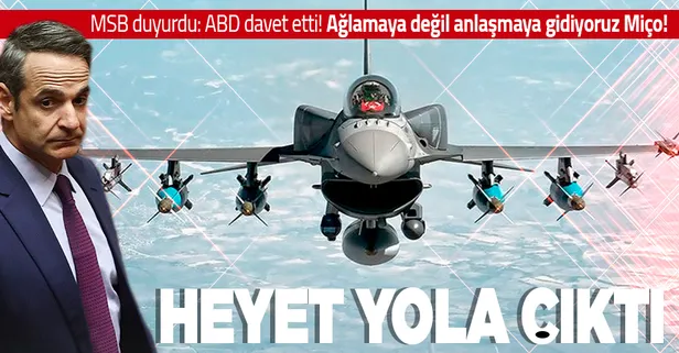 MSB'den flaş F-16 açıklaması: Türkiye'den bir heyet ABD'ye gitti!