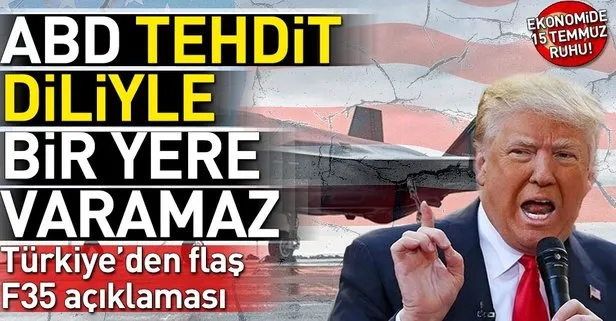 Bakan Çavuşoğlu: F35 anlaşması tek taraflı iptal edilemez