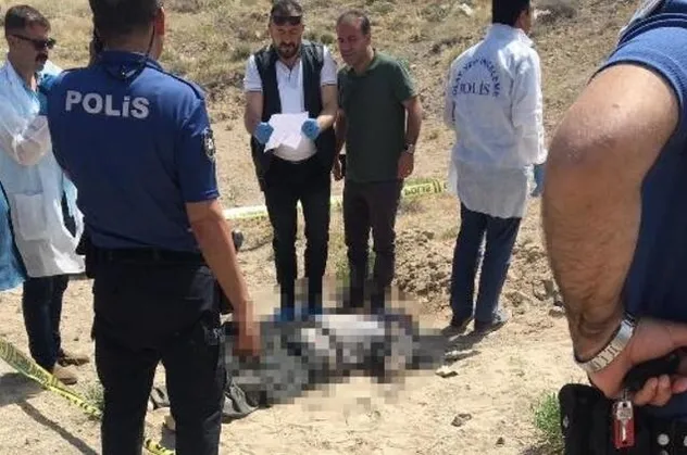 Boş arazide bu halde bulundu