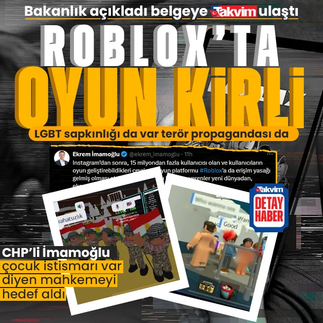 Roblox neden kapandı? Ulaştırma ve Altyapı Bakanlığı açıkladı: Mahkemenin kararı yerine getirildi | Çocuk istismarına geçit yok