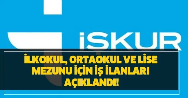 typ is ilanlari ekrani 2020 iskur personel alimi basvuru takvim