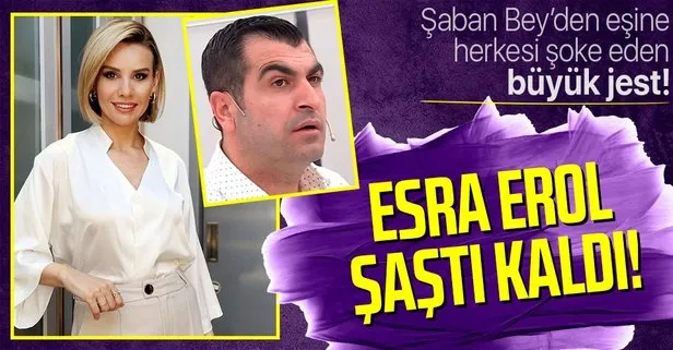 Esra Erol’da Fenerbahçe rüzgarı estirmişti! Sosyal medyaya damga vuran Şaban Bey eşine yaptığı jestle ‘yok artık’ dedirtti