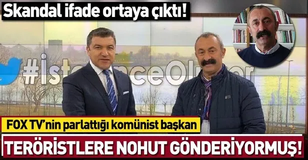 FOX TV’nin parlattığı komünist başkan Fatih Mehmet Maçoğlu örgüt nohutçusu çıktı!