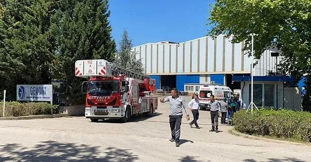 Kocaeli’de fabrika yangını! 10 işçi dumandan etkilendi