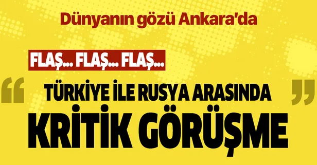 Son dakika: MSB açıkladı: Türk ve Rus askeri heyetleri arasında kritik toplantı