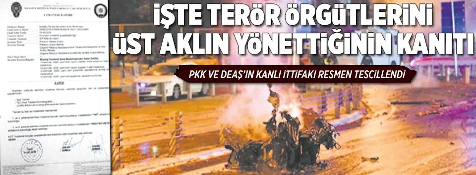 PKK bombası DEAŞ’ınki ile aynı çıktı