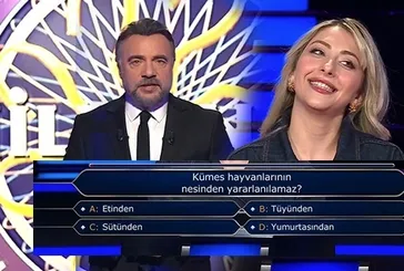 Kümes hayvanlarının nesinden yararlanılamaz? Kim Milyoner Olmak İster’de yarışmacının elendiği soru şoke etti! Oktay Kaynarca şaşkına döndü
