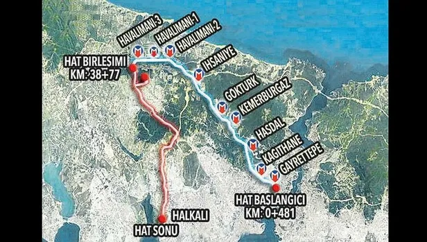 Türkiye'nin en hızlısı olacak! Metroyla İstanbul Havalimanı'na 30 dakikada ulaşım-4
