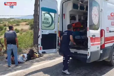 Otomobil ağaca çarptı: 1 ölü 4 yaralı