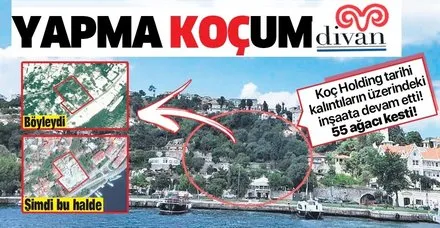 Kurul Durdurdu Koc Holding Umursamadi Tarihi Alanda 14 Turde 55 Agac Kestiler Takvim