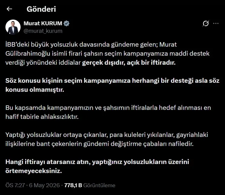 ekrem-imamoglundan-41-milyonluk-iftira-bakan-kurum-sessiz-kalmadi-yaptiginiz-yolsuzluklarin-uzerini-ortemeyece-1778091228061.jpeg Ekrem İmamoğlu'ndan 41 milyonluk iftira! Bakan Kurum sessiz kalmadı: "Yaptığınız yolsuzlukların üzerini örtemeyeceksiniz"-3