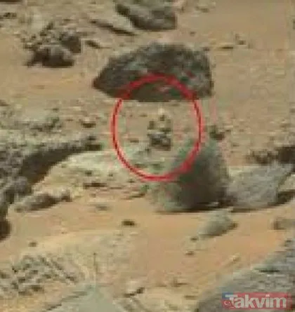 NASA o görüntüleri yayınladı! Mars’ta saklanan kadın mı var? Hayrete düşüren kare