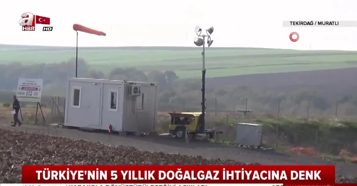 Ve sonunda Türkiye'de bulundu! Tekirdağ'da tam 286 milyar metreküplük doğalgaz rezervi...