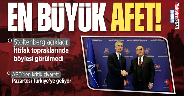 Dışişleri Bakanı Mevlüt Çavuşoğlu'ndan flaş açıklama: "NATO Genel Sekreteri Jens Stoltenberg deprem bölgesine gidecek"