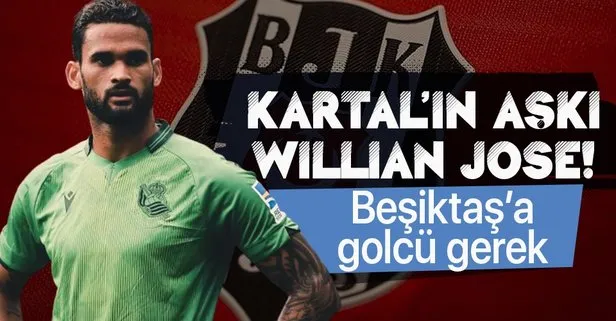 Kartal golcü avında: Beşiktaş Brezilyalı yıldız Willian Jose için ısrarcı