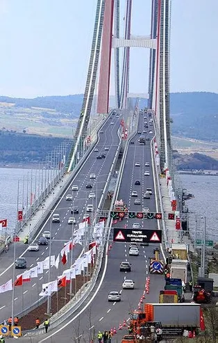 Başkan Erdoğan'ın açılışını yaptığı 1915 Çanakkale Köprüsü dünya basınında büyük ses getirdi