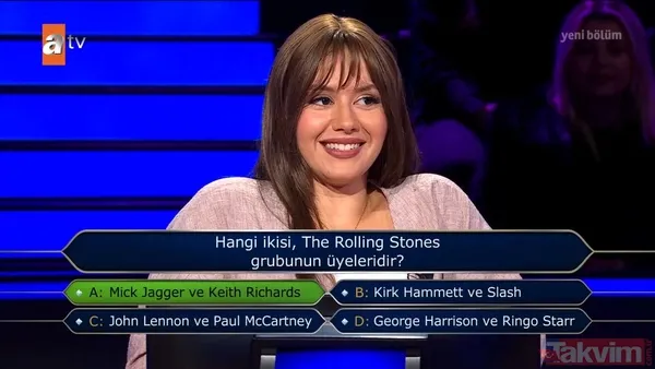 ATV'nin sevilen yarışması Kim Milyoner Olmak İster’de yarışmacının telefon jokeri kullandığı soru şaşırttı - 10