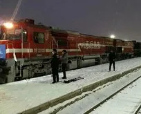 Türkiye-Çin ihracat treni, Kars’a ulaştı