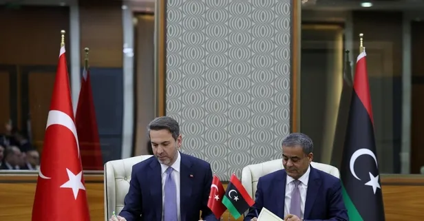 Bakan Bayraktar Trablus’ta: Türkiye ile Libya arasında enerji mutabakatı