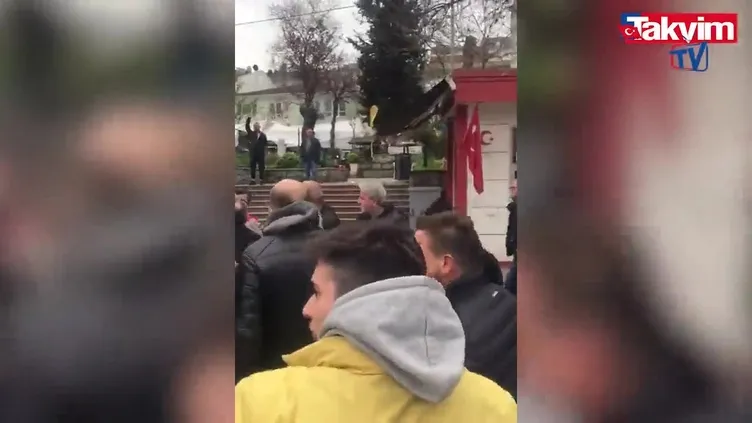 CHP’lilerden Memleket Partisi’nin standına saldırı! Skandal ifadeler: "Bize hain dediler"