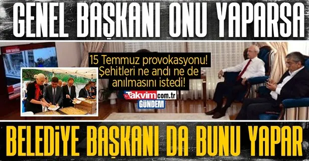 CHP’li Bilecik Belediye Başkanı Melek Mızrak Subaşı’ndan 15 Temmuz provokasyonu!