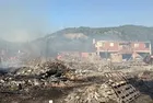 Kastamonu'da korkunç köy yangını! Mahalledeki 12 ev ve 4 hayvan yandı | Muhtardan isyan:  Bir tane itfaiyemiz yok!