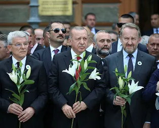 Başkan Erdoğan, Srebrenitsa kurbanları için düzenlenen törene katıldı