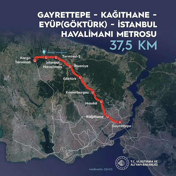 Bakan müjdeyi verdi! Gayrettepe-Havalimanı metro hattında büyük gün yarın!-6